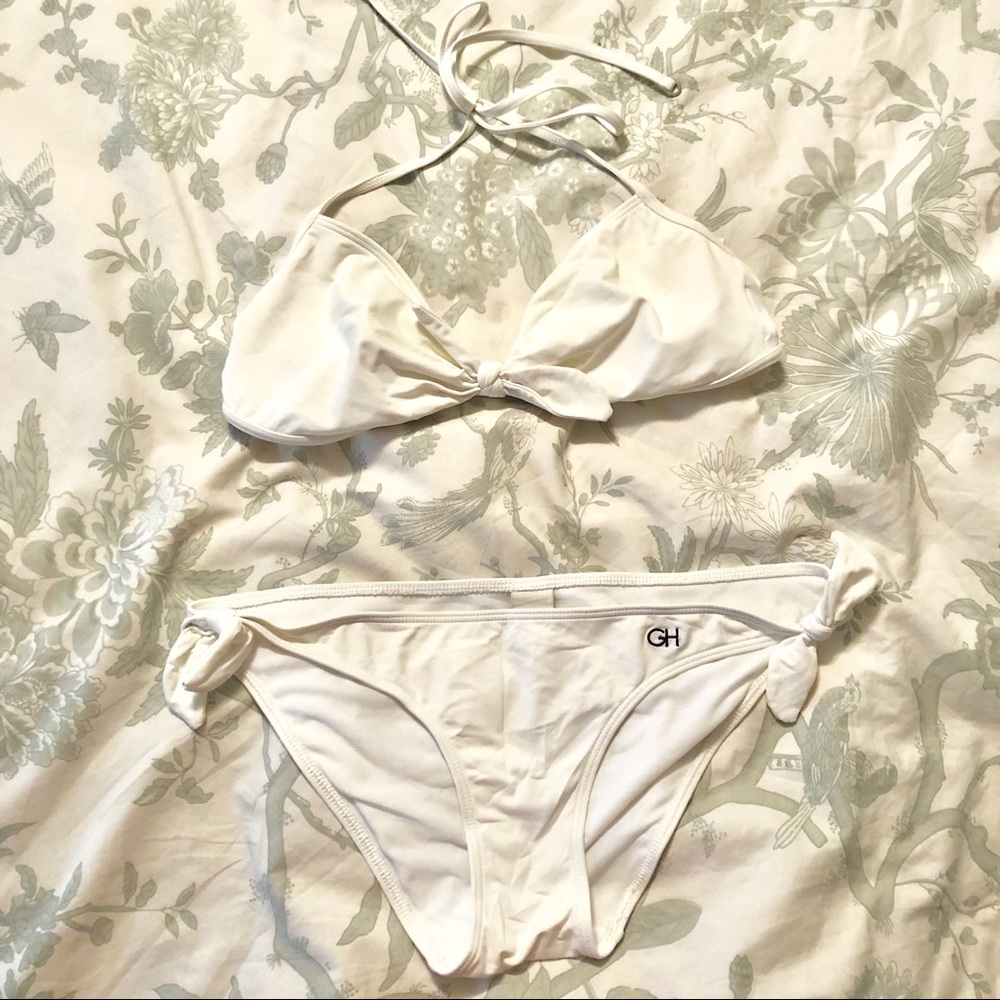 Gilly Hicks white bikini